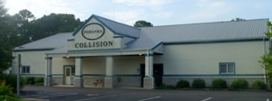 O.C. Collision Center Ground View