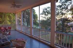 convert a screened porch