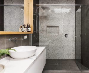 luxurious shower wall materials