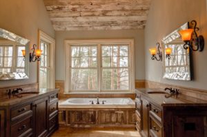 master bathroom T&G Builders