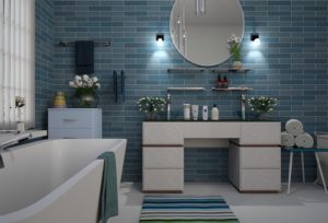 T&G builders luxurious guest bathroom