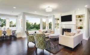 T&G Builders luxurious living room