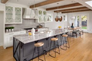 T&G Builders white cabinets kitchen design