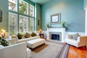 t&g builders living room features